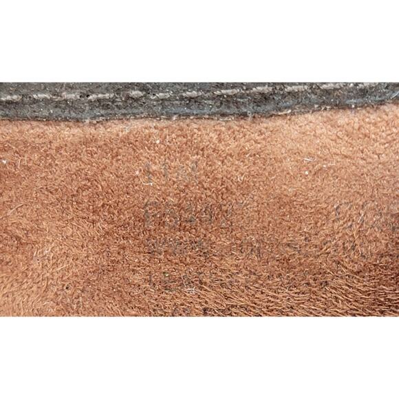 Born Kasa 11M Brown Suede Loafer Slip On Moccasins Rubber Sole Comfort Casual - Picture 11 of 12